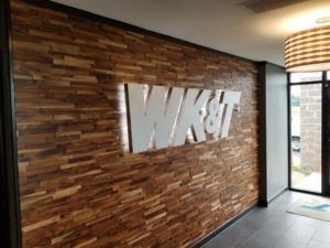 WK&T Sign Logo